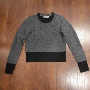 Rag & Bone black & Gray Merino Wool Sweater